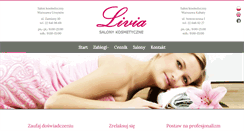 Desktop Screenshot of livia.pl